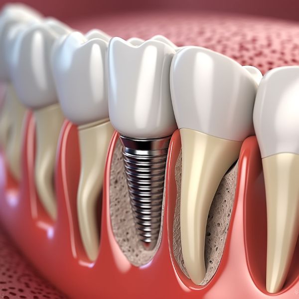 Reprezentare implant dentar